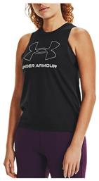 Under Armour Sportstyle Graphic Γυναικεία Μπλούζα Αμάνικη Μαύρη