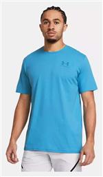 Under Armour Sportstyle Left Chest Ανδρική Μπλούζα Κοντομάνικη Μπλε