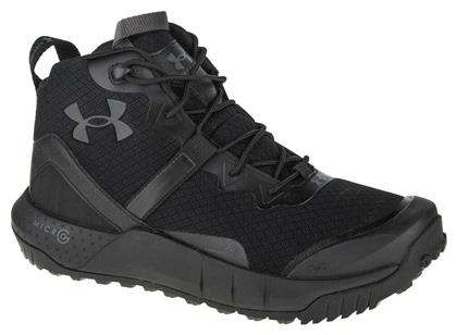 Under Armour Στρατιωτικά Άρβυλα Micro G Valsetz Mid σε Μαύρο Χρώμα