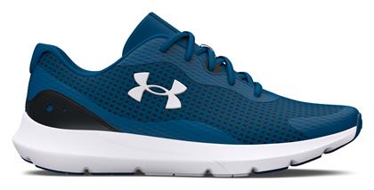 Under Armour Surge 3 Ανδρικά Αθλητικά Παπούτσια Running Μπλε