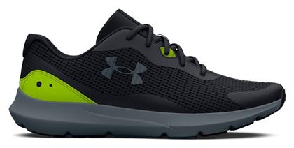 Under Armour Surge 3 Ανδρικά Αθλητικά Παπούτσια Running Μαύρα