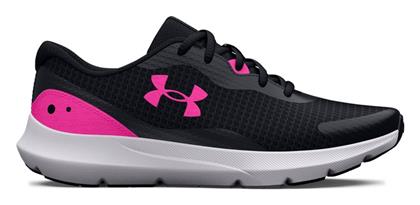 Under Armour Surge 3 Γυναικεία Αθλητικά Παπούτσια Running Μαύρα από το Outletcenter