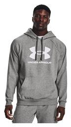 Under Armour UA Ανδρικό Φούτερ με Κουκούλα Γκρι