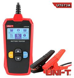 Uni-T UT673A Αναλογικό Battery Tester με Κροκοδειλάκια 12/24V