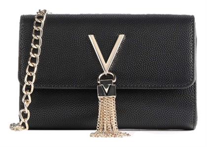 Valentino Bags Γυναικεία Flap Bag 'Ωμου Nero/gold από το Epapoutsia