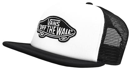 Vans Classic Patch Ανδρικό Jockey με Δίχτυ και Ίσιο Γείσο White/ Black από το SportsFactory