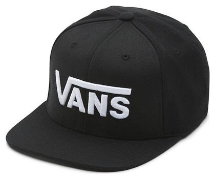 Vans Drop V II Jockey με Ίσιο Γείσο Μαύρο VA36ORY28 από το Modivo