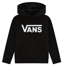 Vans Fleece Παιδικό Φούτερ με Κουκούλα και Τσέπες Μαύρο Classic