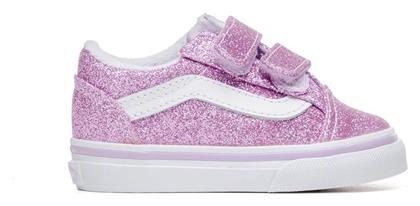 Vans Παιδικά Sneakers με Σκρατς Glitter Pink από το Zakcret Sports