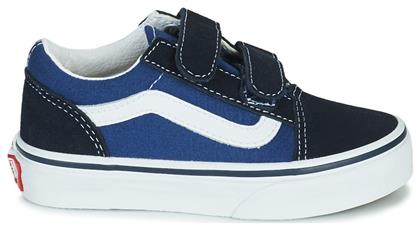 Vans Παιδικά Sneakers Old Skool με Σκρατς Μπλε από το Epapoutsia