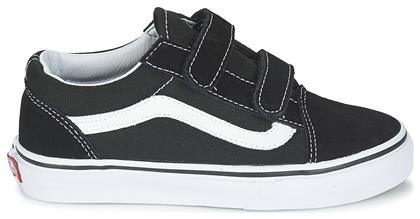 Vans Παιδικά Sneakers Old Skool με Σκρατς Μαύρα από το Epapoutsia