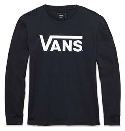 Vans Παιδική Χειμερινή Μπλούζα Μακρυμάνικη Μαύρη