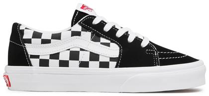 Vans Sk8-Low Unisex Sneakers Μαύρα