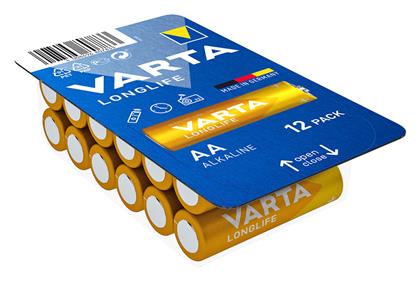 Varta LongLife Αλκαλικές Μπαταρίες AA 1.5V 12τμχ από το Public