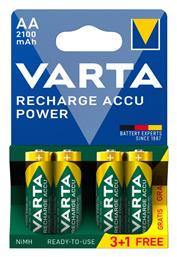 Varta Recharge Accu Power AA 2100mAh 1.2V 4τμχ