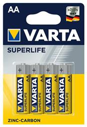 Varta Superlife Μπαταρίες Zinc AA 1.5V 4τμχ από το Public