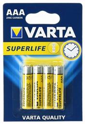 Varta Superlife Μπαταρίες Zinc AAA 1.5V 4τμχ