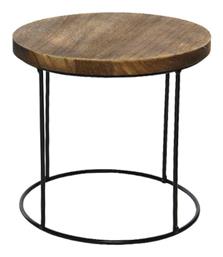 Βαση Παρουσιασης Ξυλο Παυλωνιας Μεταλλικο Σκελετο 25cm 25x25x24cm Μονόχρωμο Kaeming