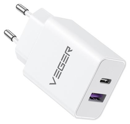 Veger VLS302U USB-C Χωρίς Καλώδιο 30W από το Uniqueshop