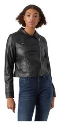 Vero Moda Γυναικείο Biker Jacket Total Black