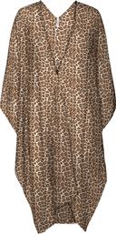 Vero Moda Γυναικείο Κοντό Κιμονό Παραλίας Leopard