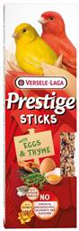 Versele Laga Prestige Sticks Canaries Αυγό Θυμάρι 2x30gr