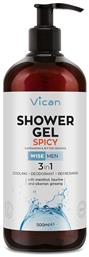 Vican Wise Men Spicy Shower Gel 500ml