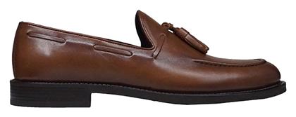 Vice Footwear Δερμάτινα Ανδρικά Loafers σε Καφέ Χρώμα