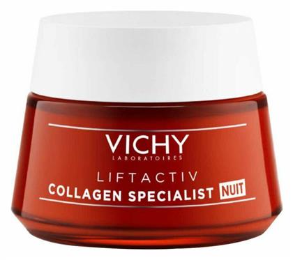 Vichy Liftactiv Collagen Specialist Συσφικτική Κρέμα Νυκτός 50ml από το Pharm24