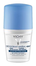 Vichy Mineral Αποσμητικό 48h σε Roll-On Χωρίς Αλουμίνιο 50ml