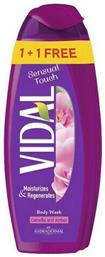 Vidal Camelia & Amber Body Wash 2x750ml