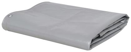 vidaXL Αδιάβροχος Μουσαμάς 650gr/m² 4x6μ. Βαρέως Τύπου Γκρι