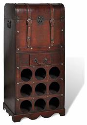 vidaXL Επιδαπέδια Κάβα Ποτών Ξύλινη Καφέ 240506