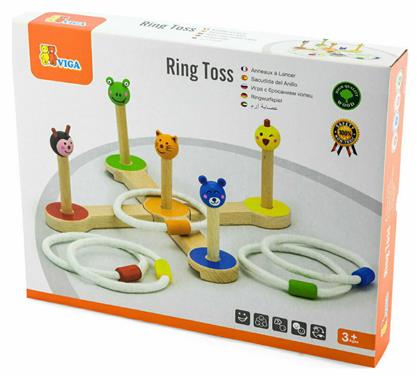 Viga Toys Παιχνίδι Ρίψης Στόχου Εξωτερικού Χώρου Animals Ring Toss από το EasyU