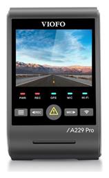 Viofo A229 Pro Κάμερα DVR Αυτοκινήτου 4K με Οθόνη 2.4'' WiFi, GPS για Παρμπρίζ