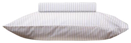 Viopros Πάπλωμα Κούνιας Βαμβακερό Μπεζ 120x160cm