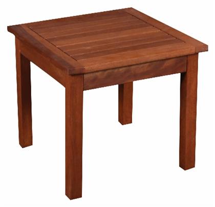 Βοηθητικό Lugano 45x45x45εκ. Καφέ