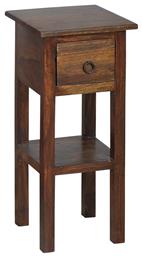 Βοηθητικό Τραπεζάκι Classic Stand 25x25x55cm Καφέ