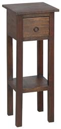 Βοηθητικό Τραπεζάκι Classic Stand 25x25x65cm Καφέ