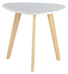 Βοηθητικό Τραπεζάκι Moly 60x60x55cm Μπεζ