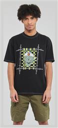 Volcom Ανδρικό T-shirt Μαύρο με Στάμπα