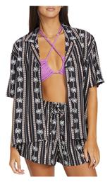 Volcom Μακρυμάνικο Γυναικείο Πουκάμισο Black