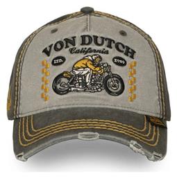 Von Dutch Καπέλα Vd 1 Cb Retro 09 Grey-vd 1 Cb Retro 09-grey