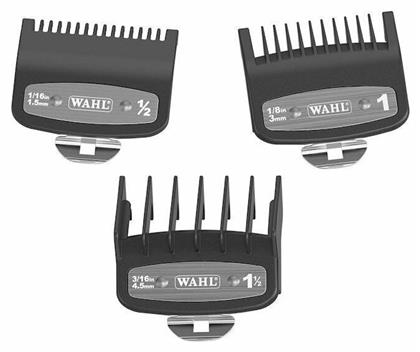 Wahl Professional Premium Cutting Guides Χτενάκια για Μηχανές Κουρέματος 02454