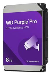 Western Digital Purple Pro Smart Video 8TB 3.5'' 7200rpm WD8002PURP από το e-shop