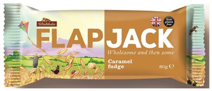 Wholebake Μπάρα Flapjack / Βρώμης με Caramel Fudge 80gr Κωδικός: 15715724 από το e-Fresh