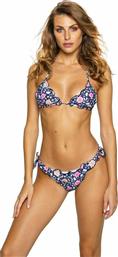 Wikini Set Bikini Floral Τριγωνάκι Navy Μπλε Fru Fru WIWA21-21904