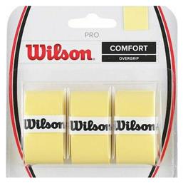 Wilson Comfort Overgrip Κίτρινο 3τμχ από το Outletcenter