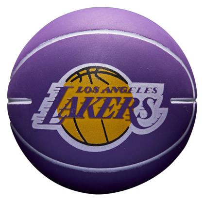 Wilson Dribbler Los Angeles Lakers Mini Μπάλα Μπάσκετ Indoor