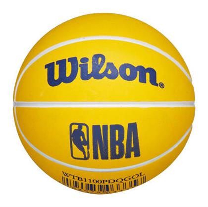 Wilson Nba Dribbler Bskt Gs Warr Mini Μπάλα Μπάσκετ Indoor από το Plus4u